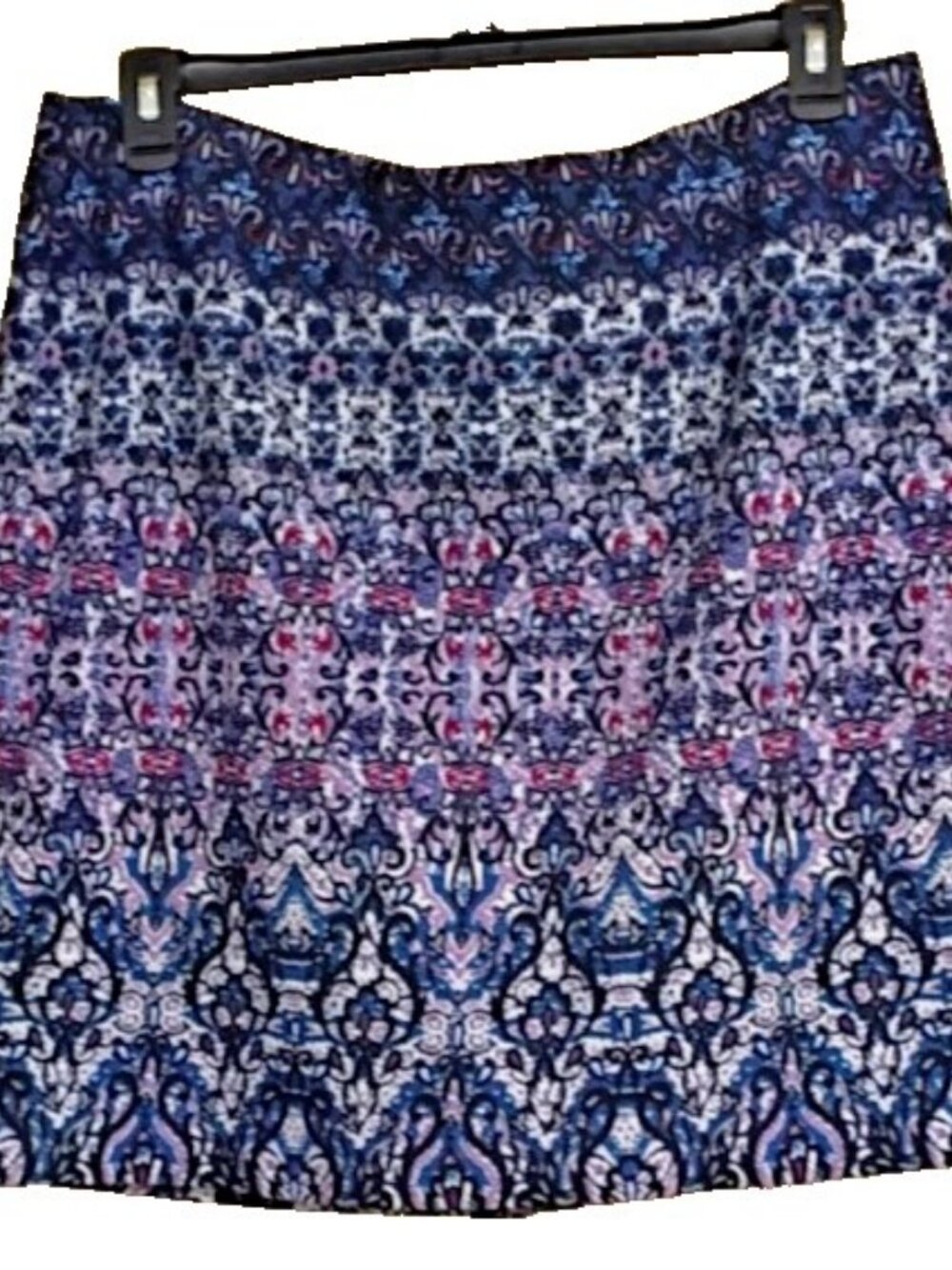 J. Jill Women's Pencil Skirt Size L Pull On Style Elastic Waist
